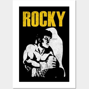 Rocky boxing legend Posters and Art